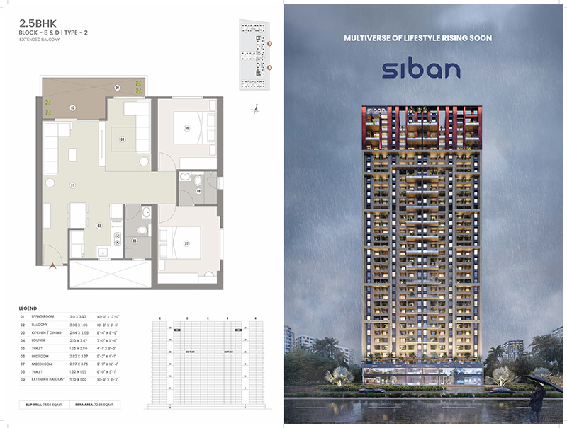 Exclusive amenities at Siban Gift City
